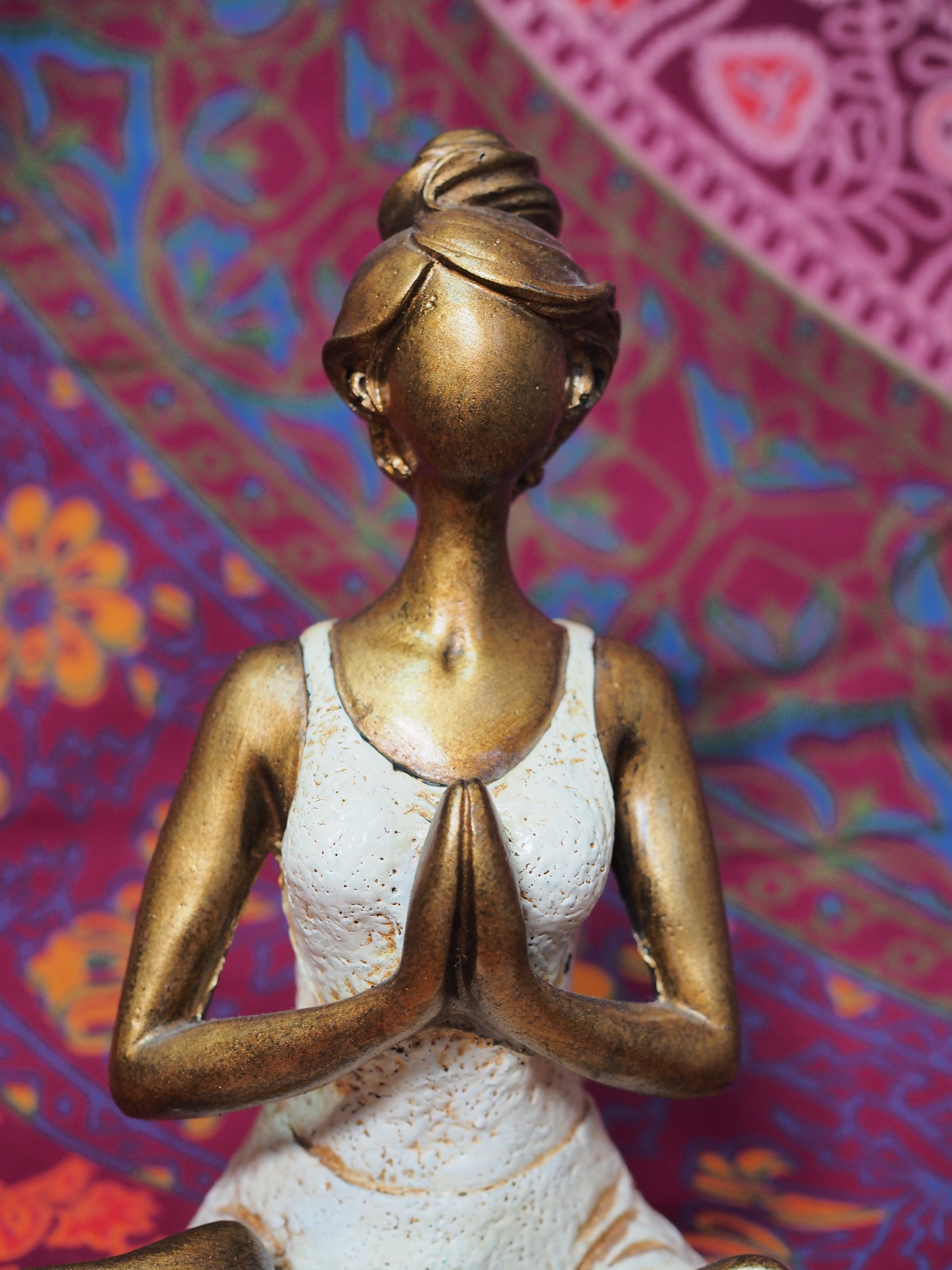 Lotus Pose Yoga Woman (Large)