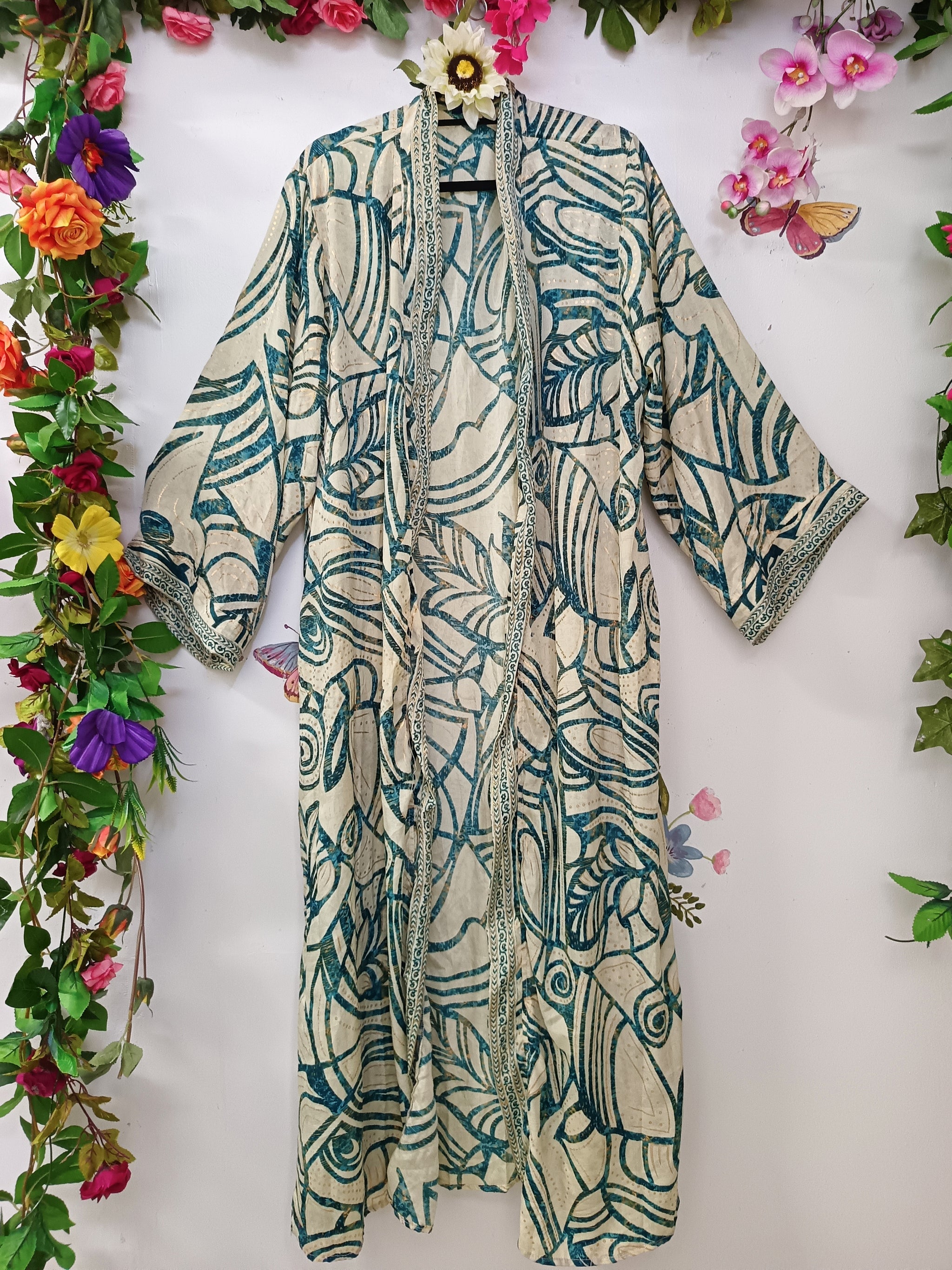 Silk & Soul Maxi Kimono