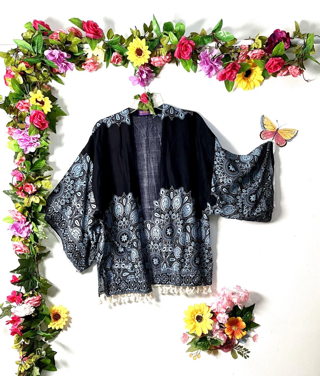 Thai Tassle Kimono