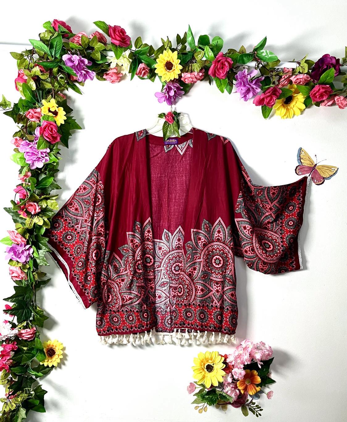 Thai Tassle Kimono