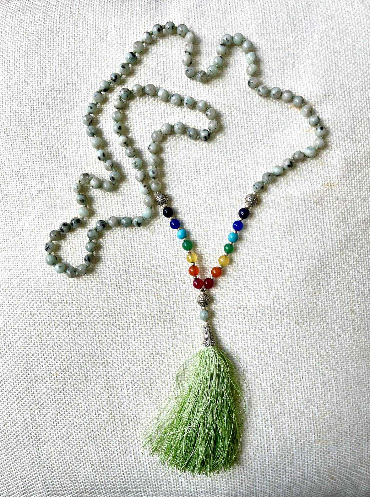Gemstone Mala Beads