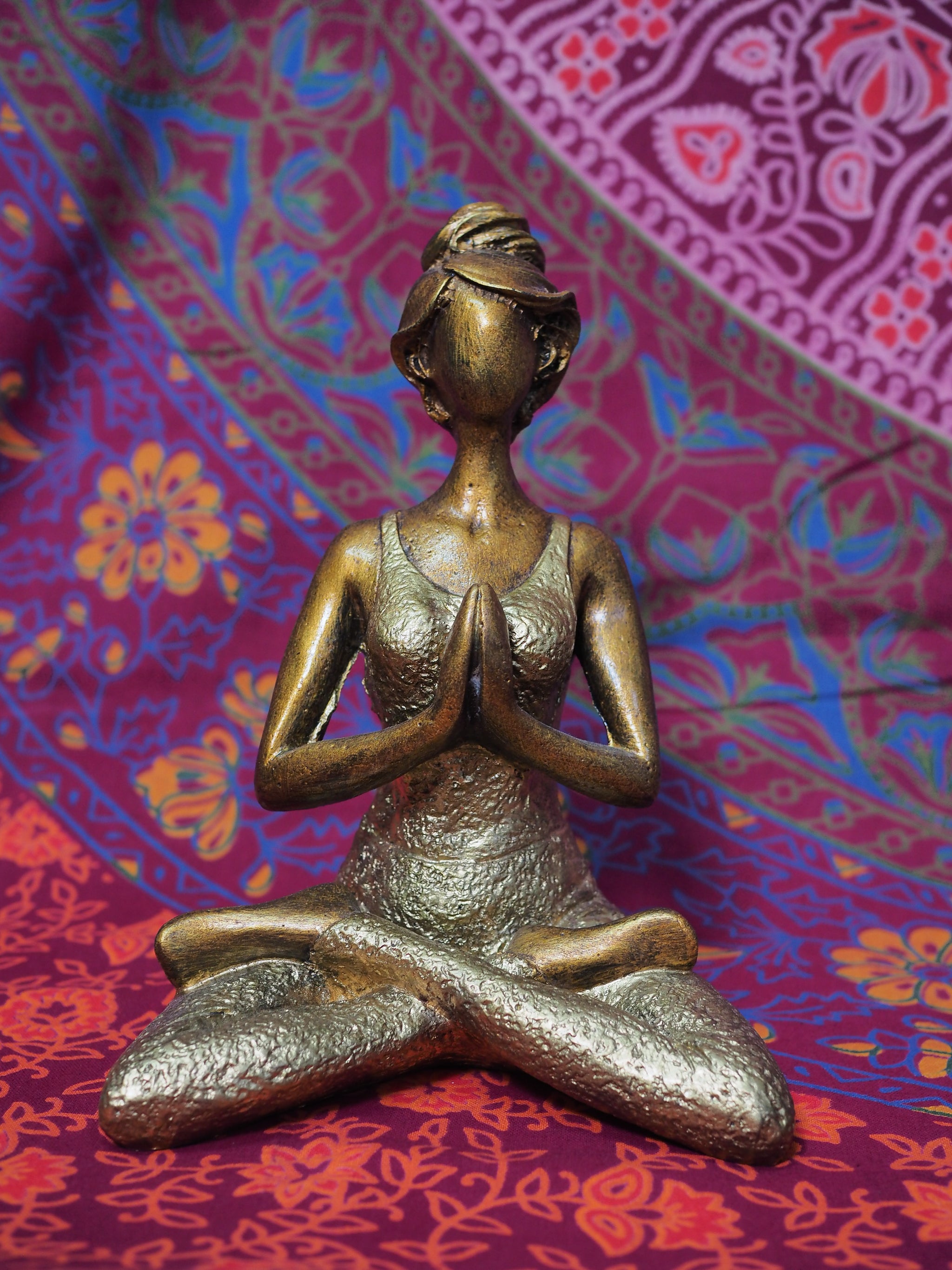 Lotus Pose Yoga Woman (Large)