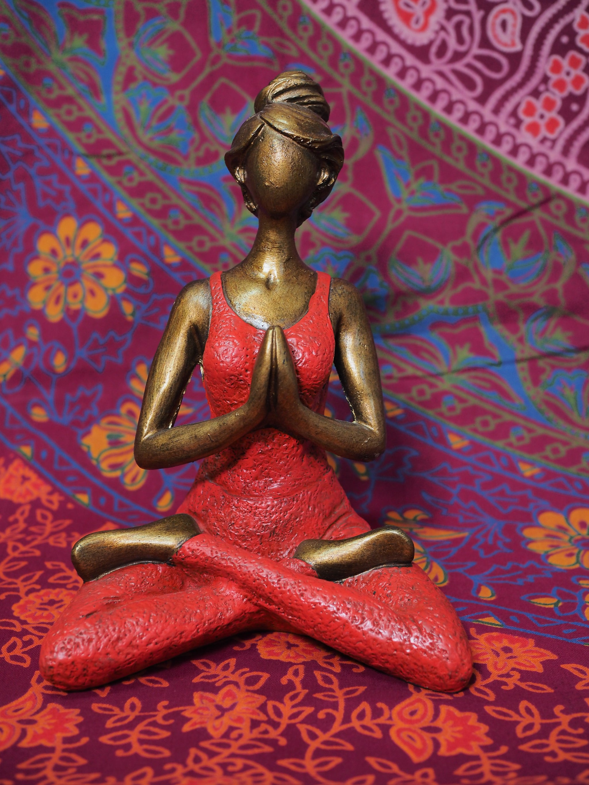 Lotus Pose Yoga Woman (Large)