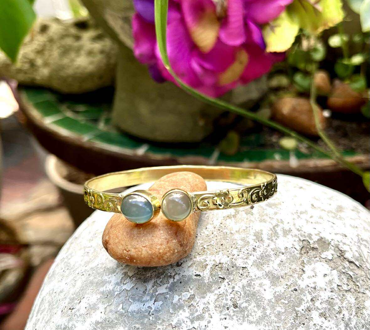 Sunkissed Gem Bangles