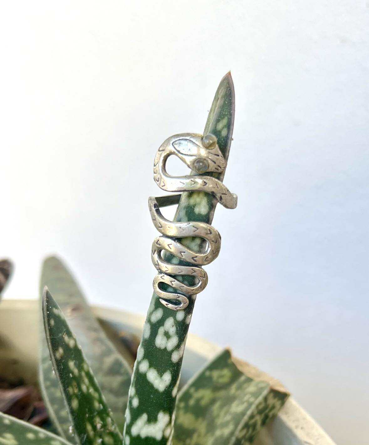 Bohemian Serpent Wrap Ring