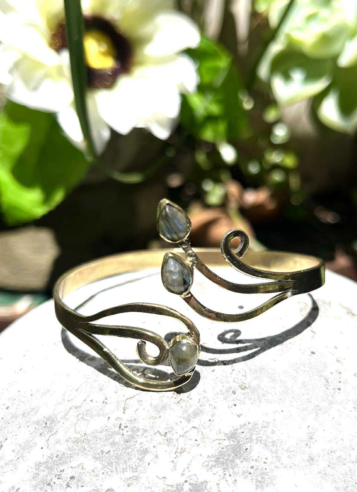Wild Blossom Gem Bangle