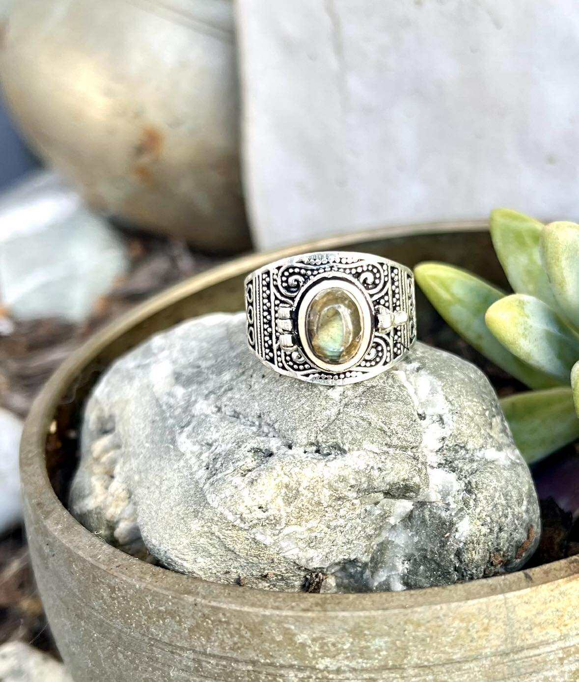 Poison Gemstone Rings