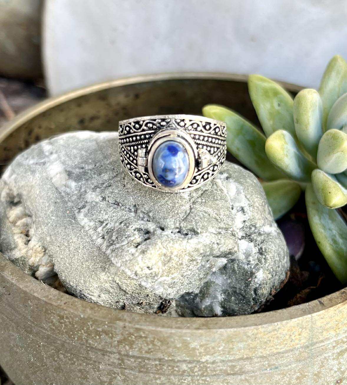 Poison Gemstone Rings