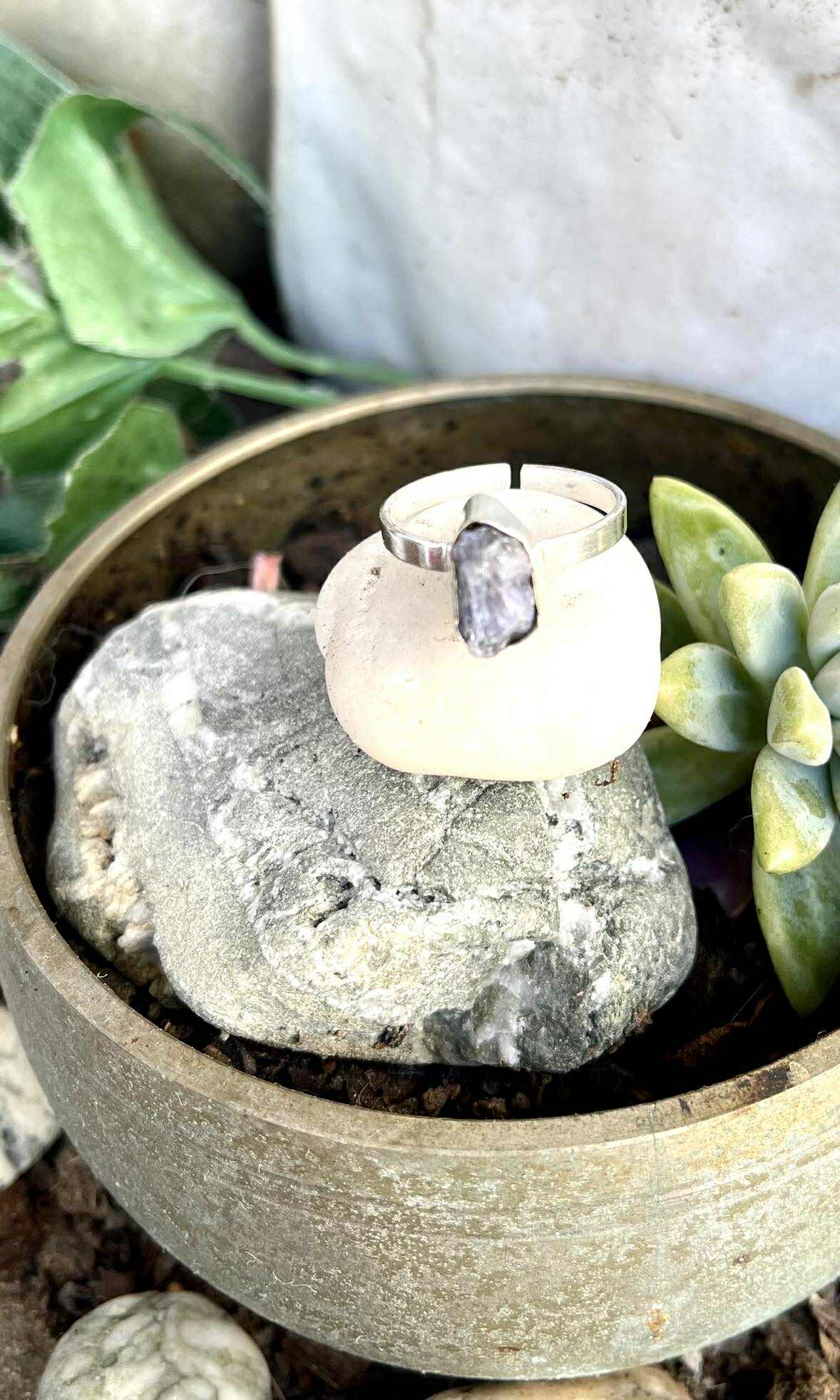 Wild Earth Stone Rings