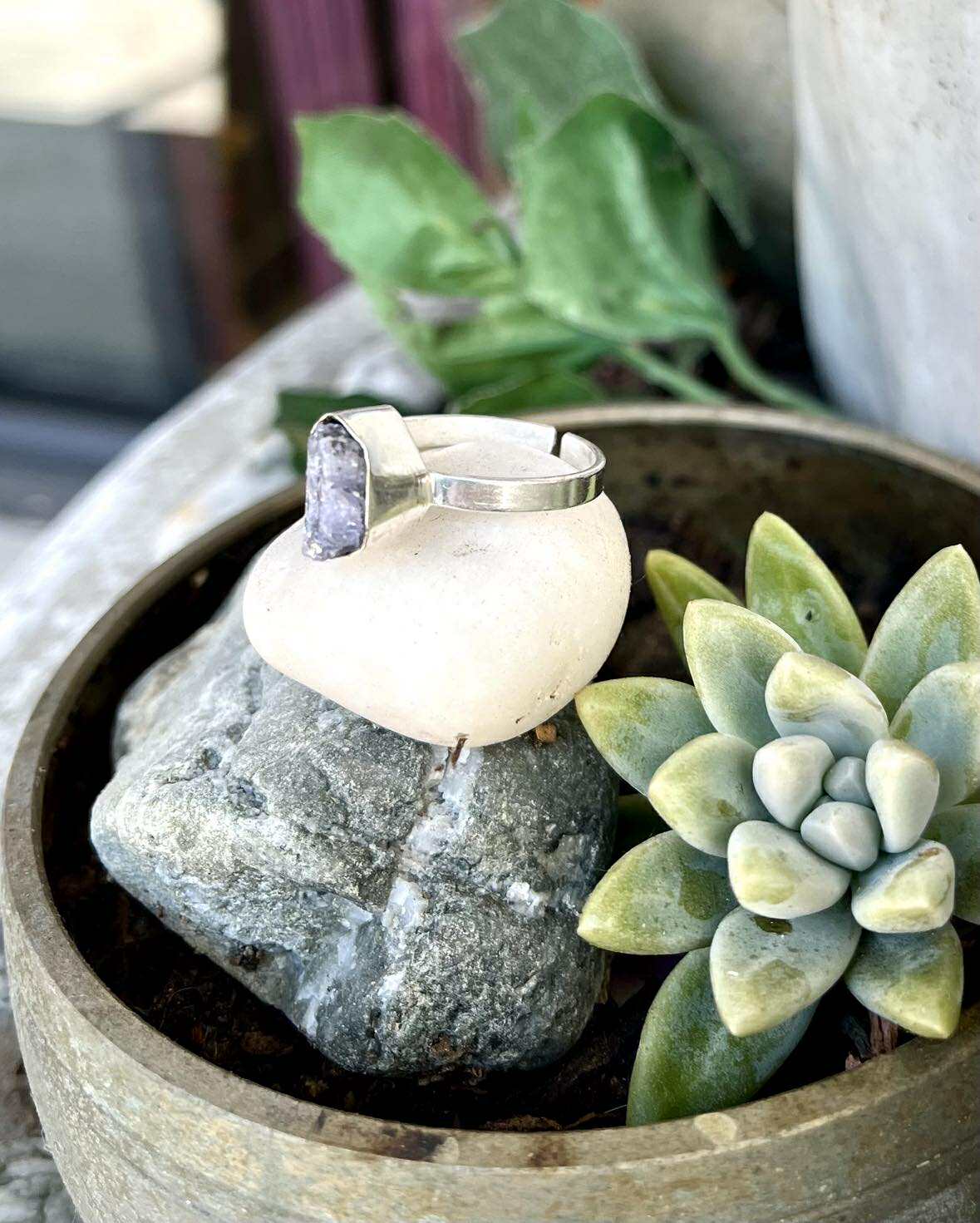Wild Earth Stone Rings