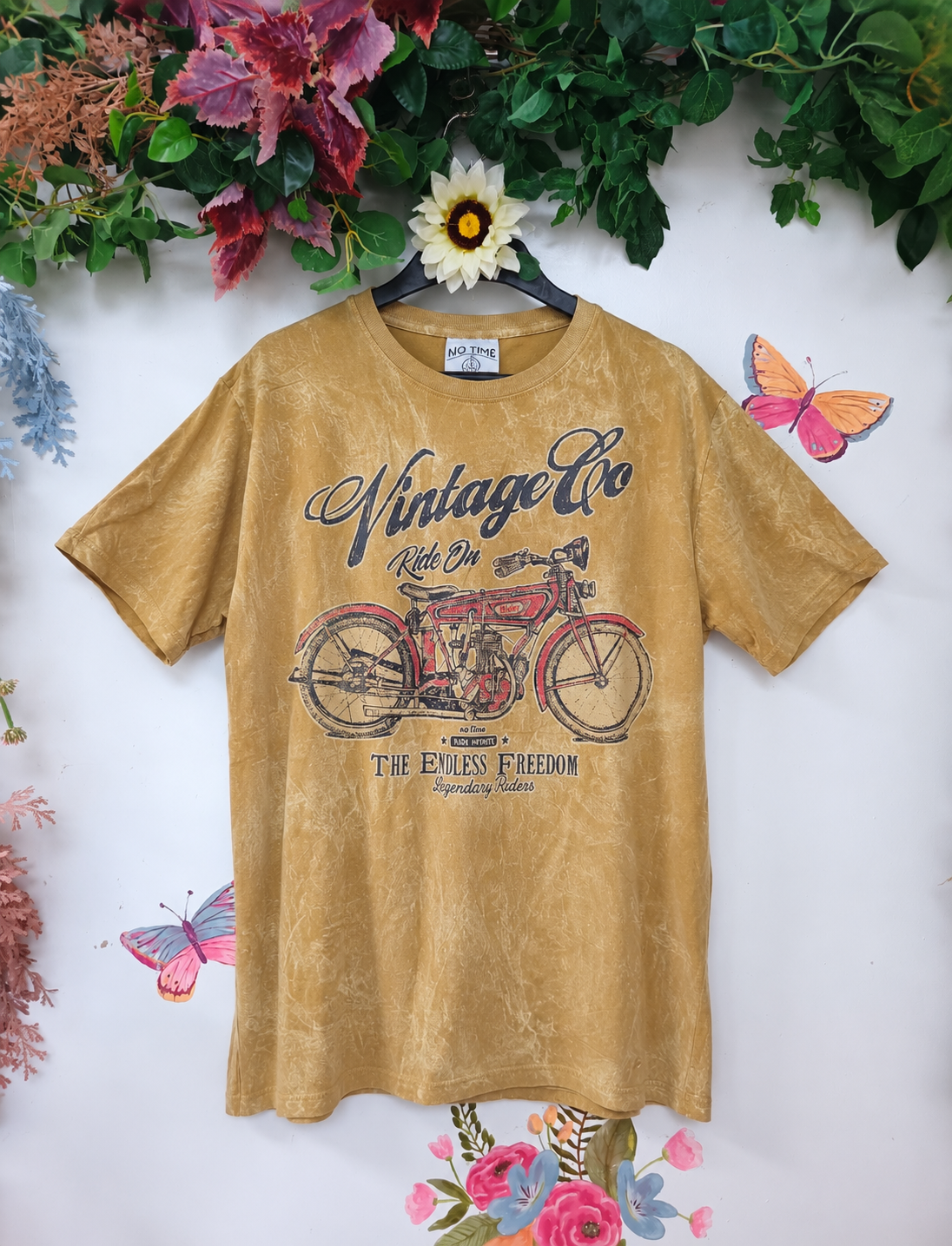 No Time T-Shirts Men LARGE
