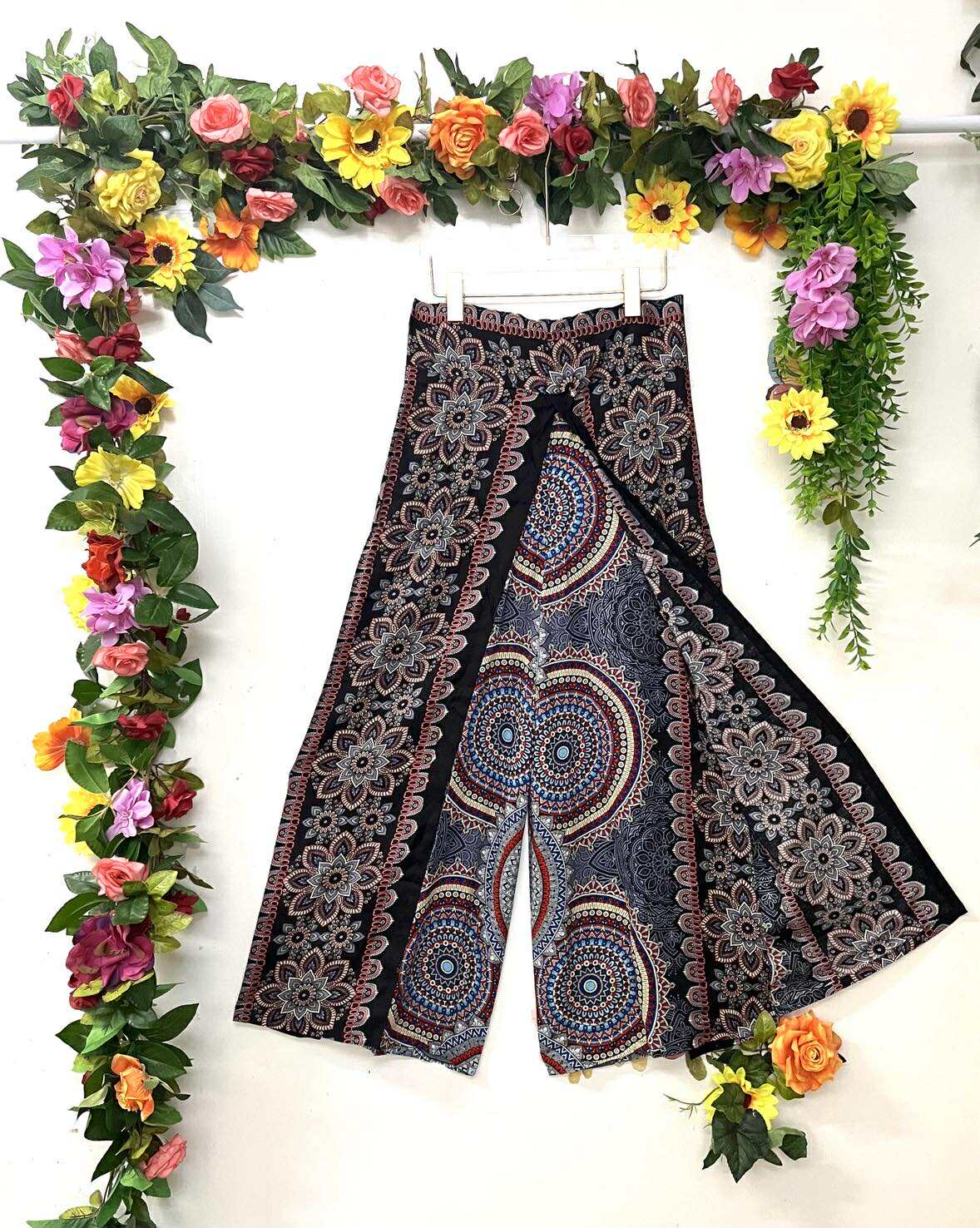 Thai Overlay Boho Pants