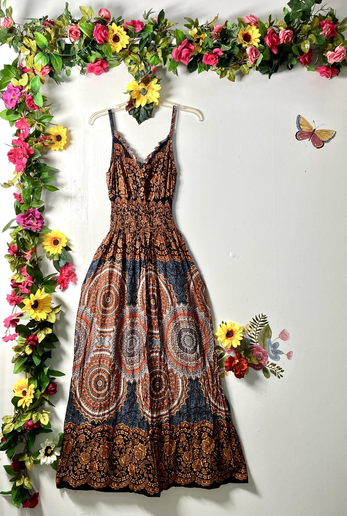 Thai Smock Maxi Dress