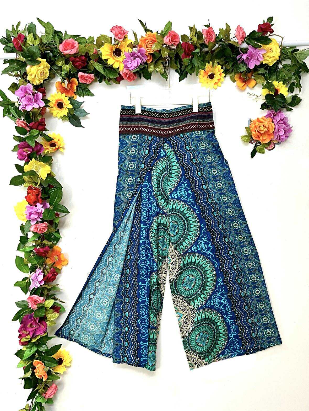 Thai Overlay Tribal Pants