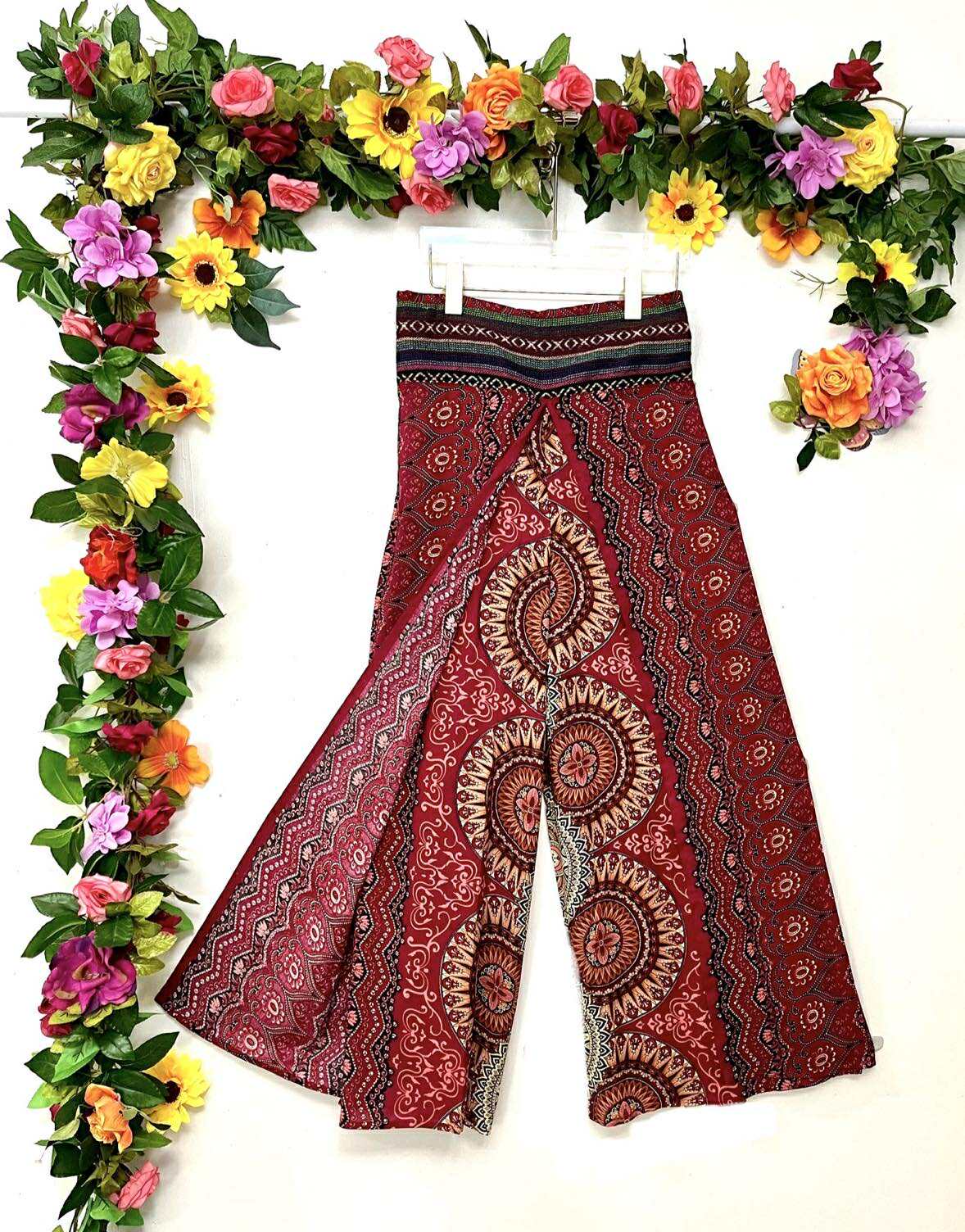 Thai Overlay Tribal Pants