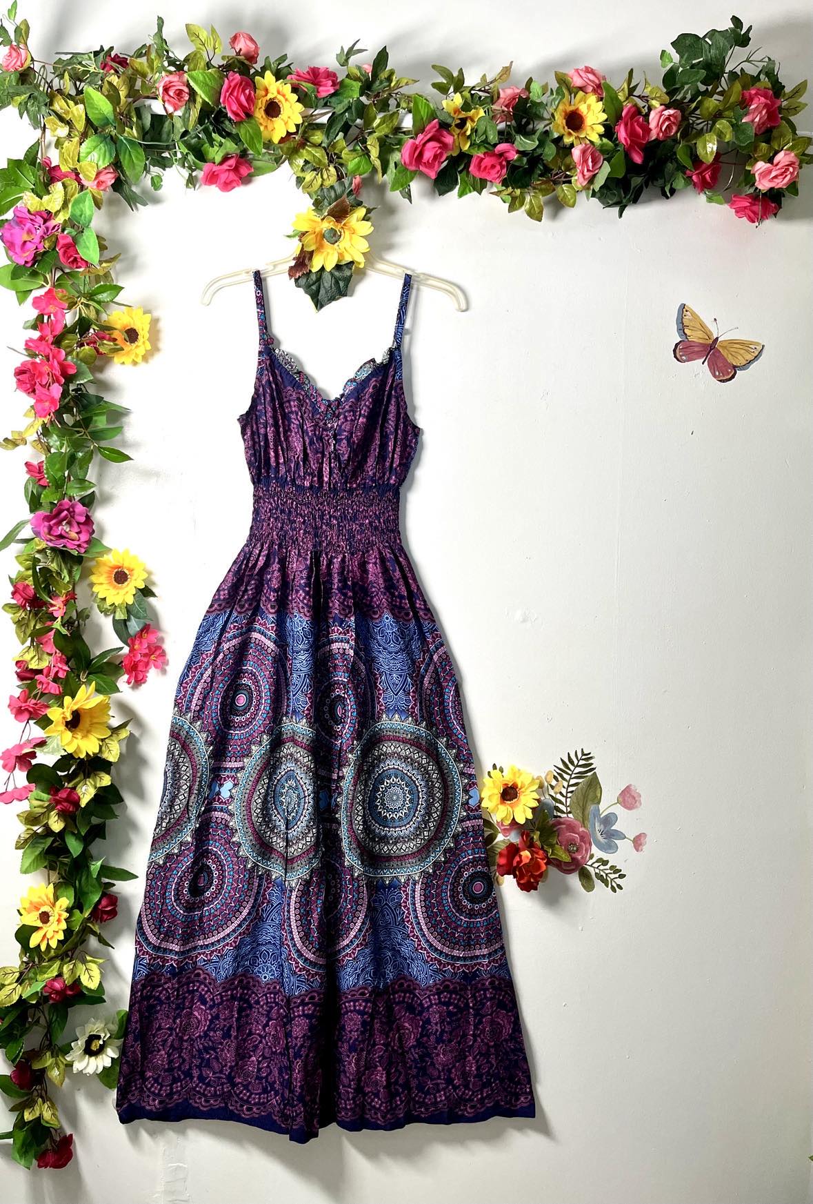 Thai Smock Maxi Dress