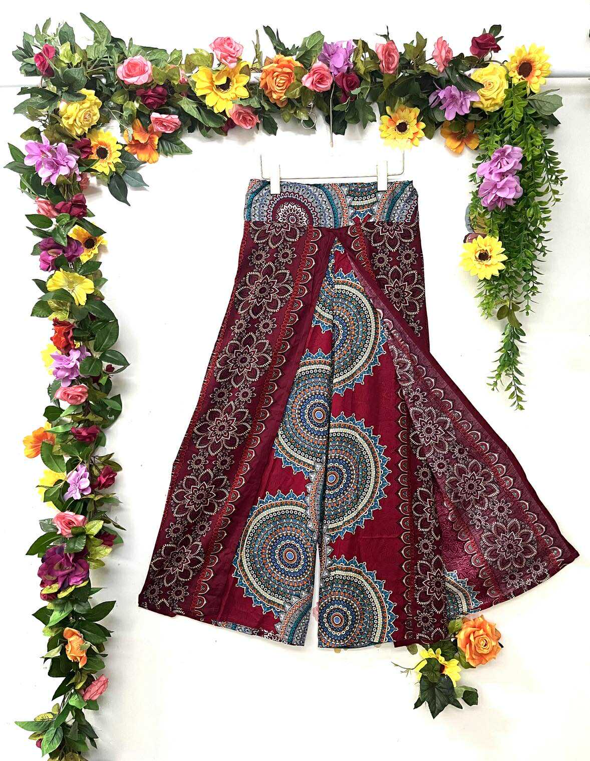 Thai Overlay Boho Pants
