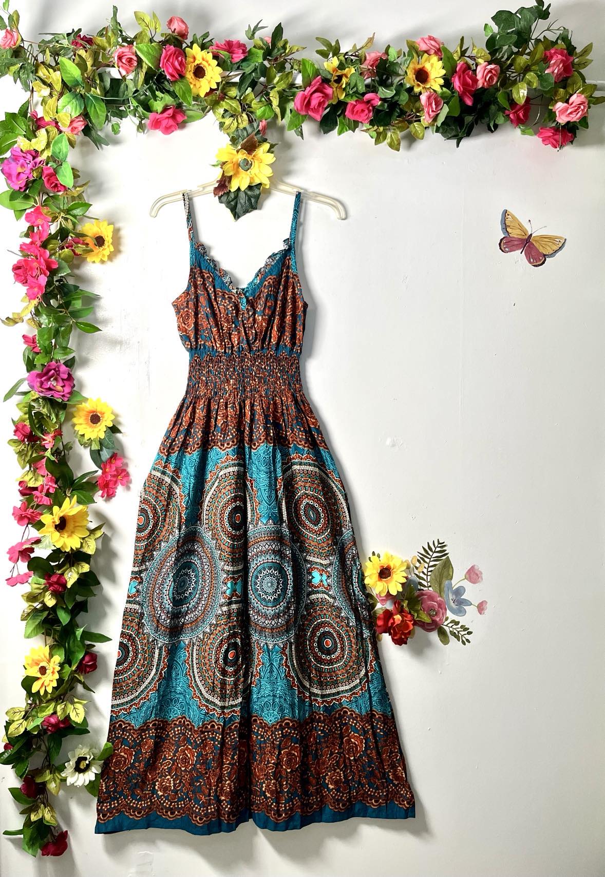 Thai Smock Maxi Dress