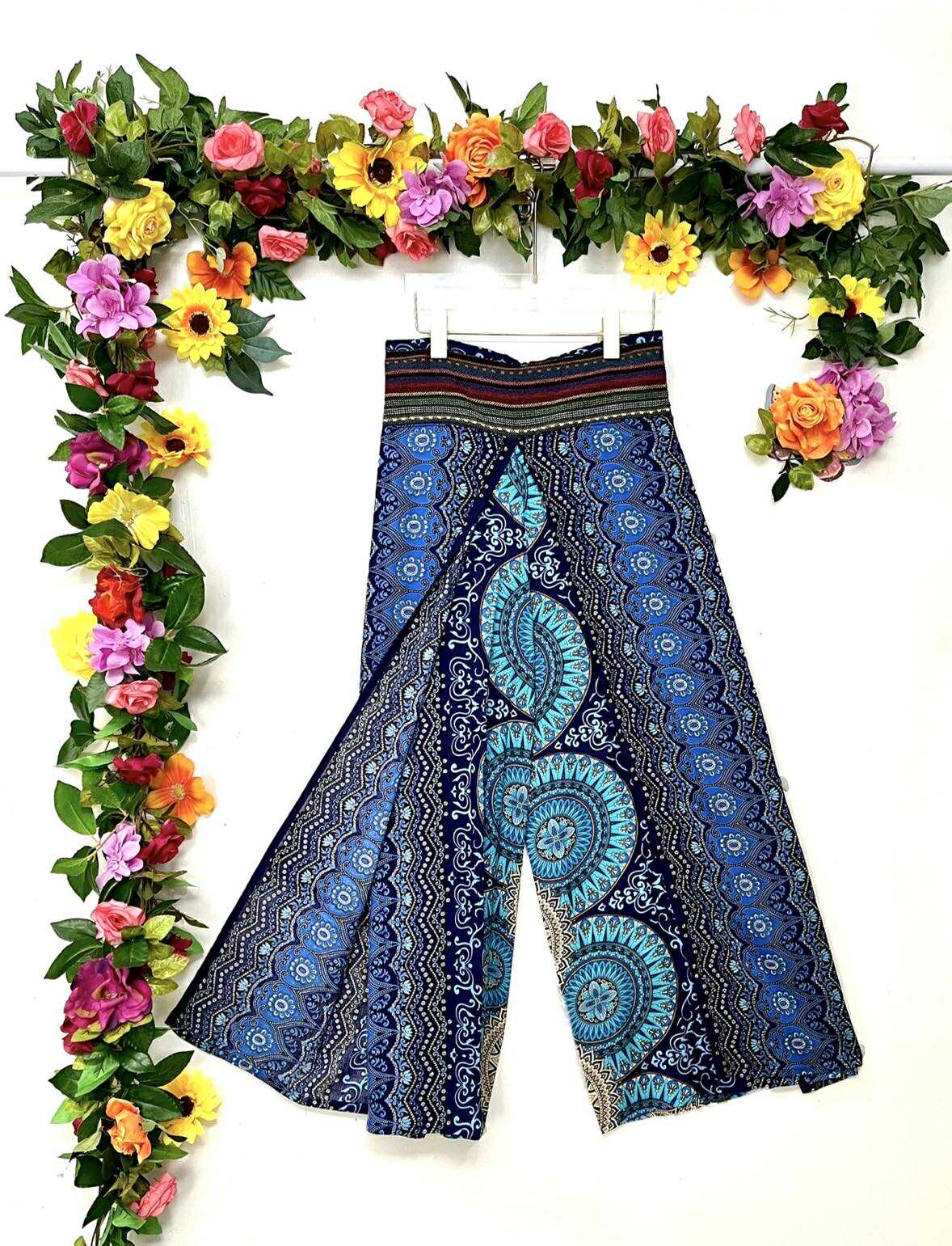 Thai Overlay Tribal Pants