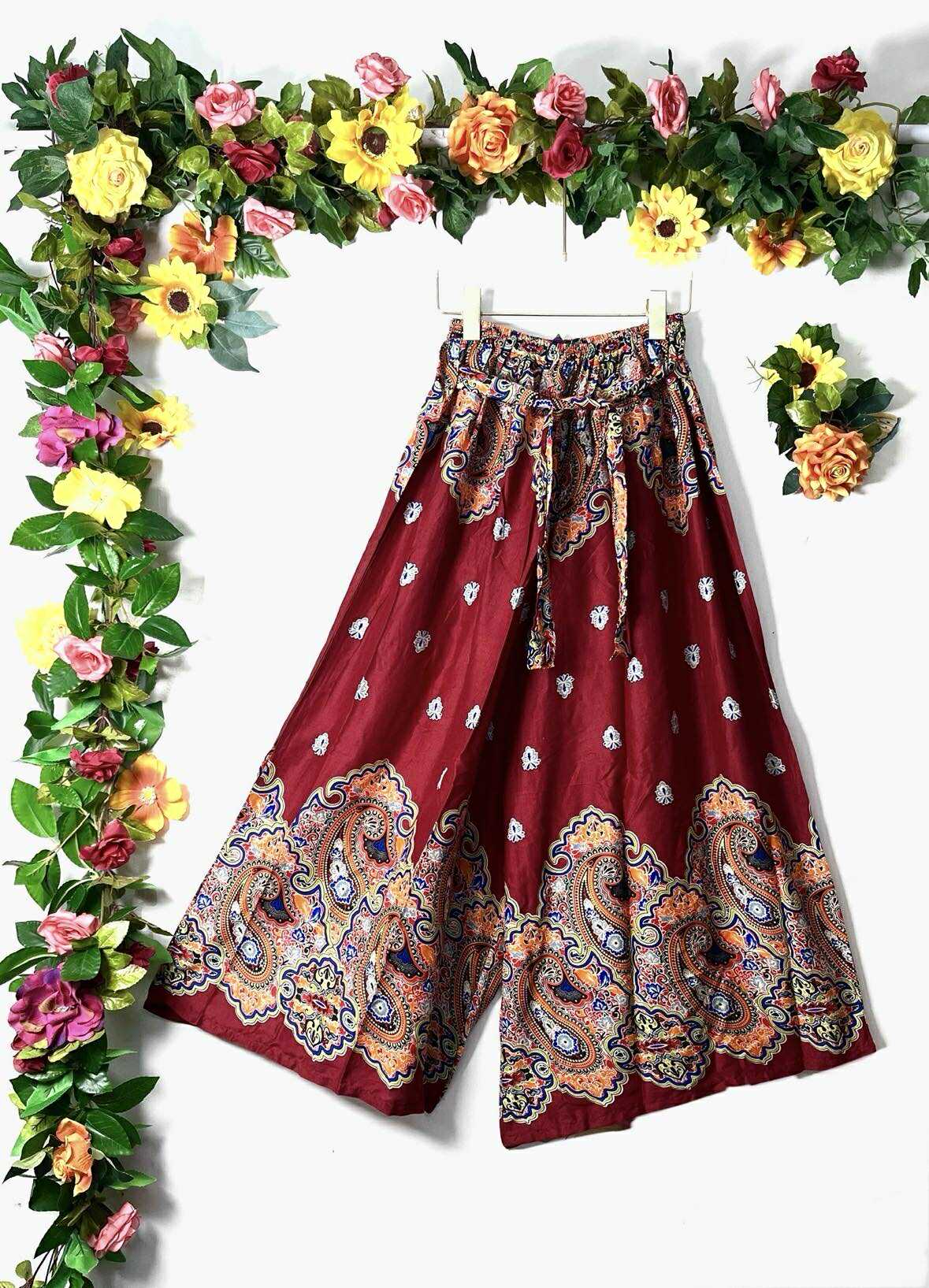 Thai Boho Palazzo Pants