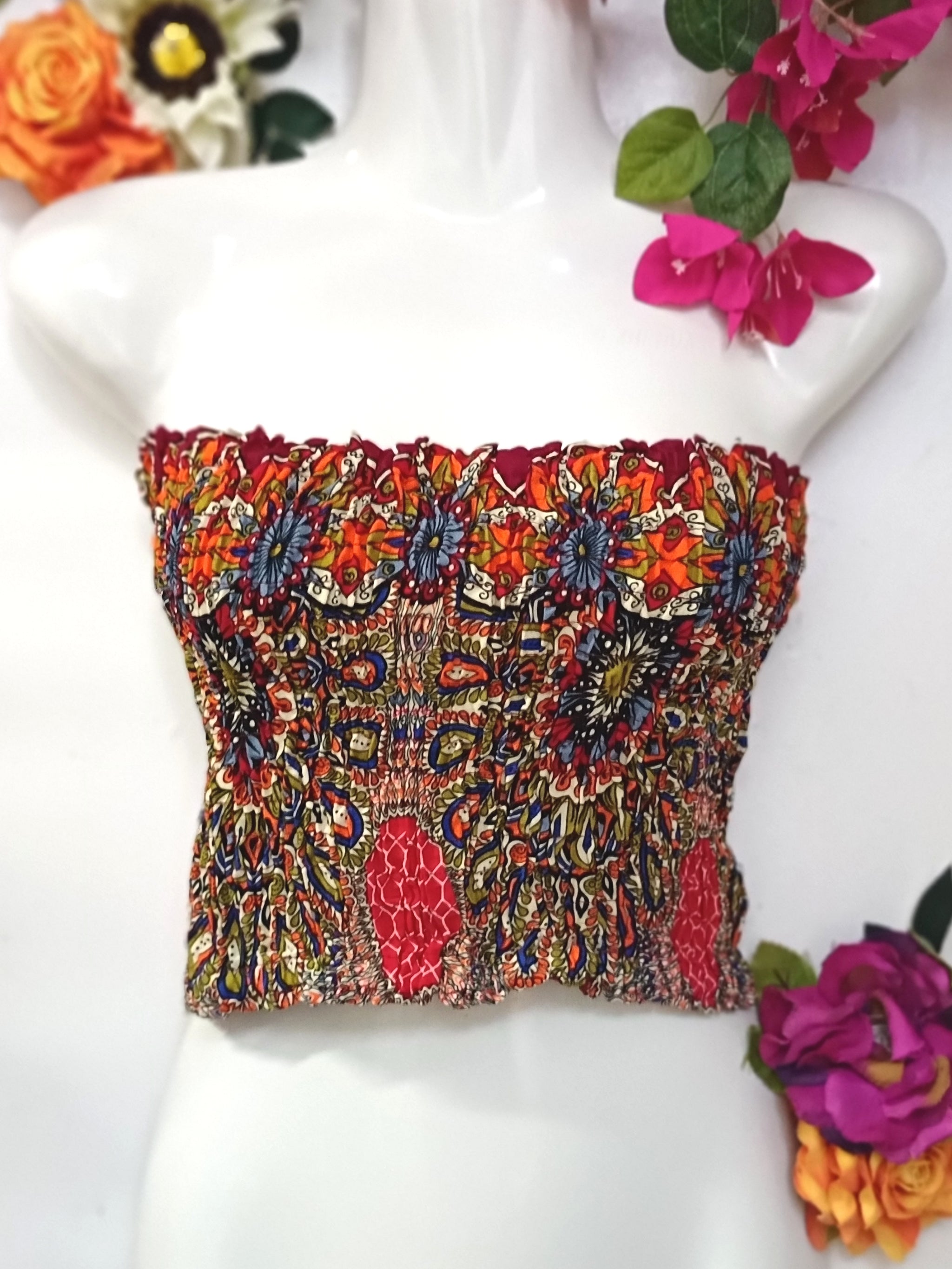 Thai Boho Tube Top