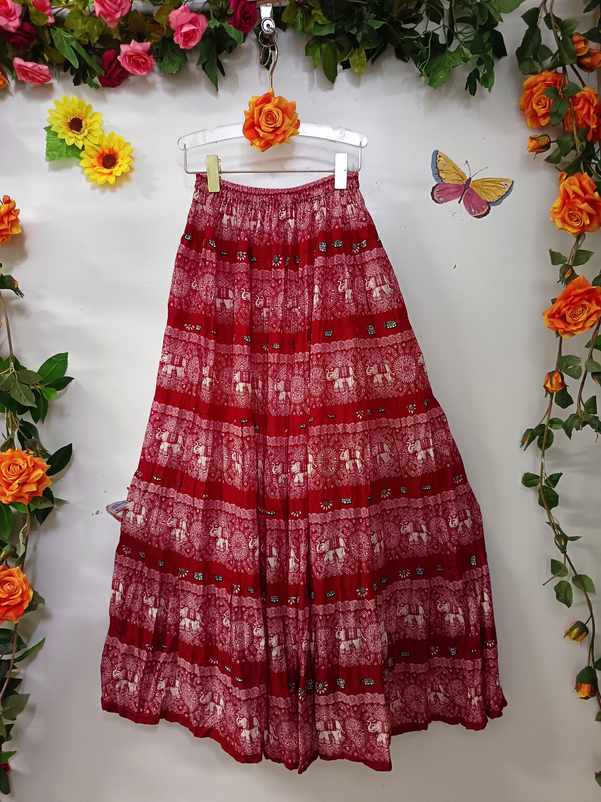 Thai Eley Patchwork Skirt