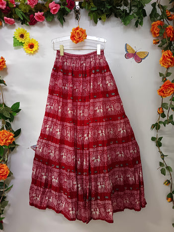 Thai Eley Patchwork Skirt