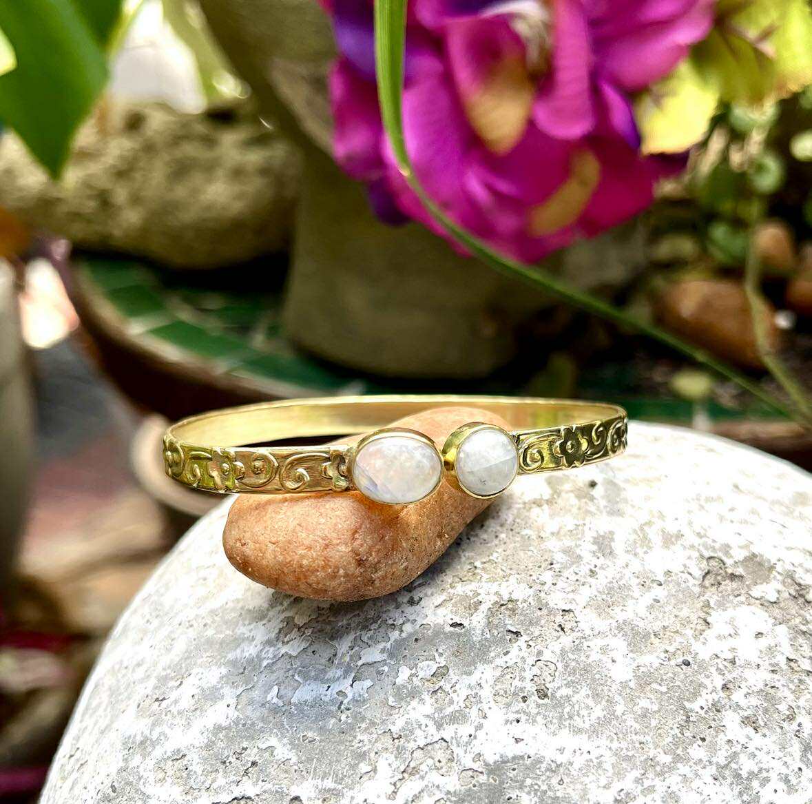 Sunkissed Gem Bangles