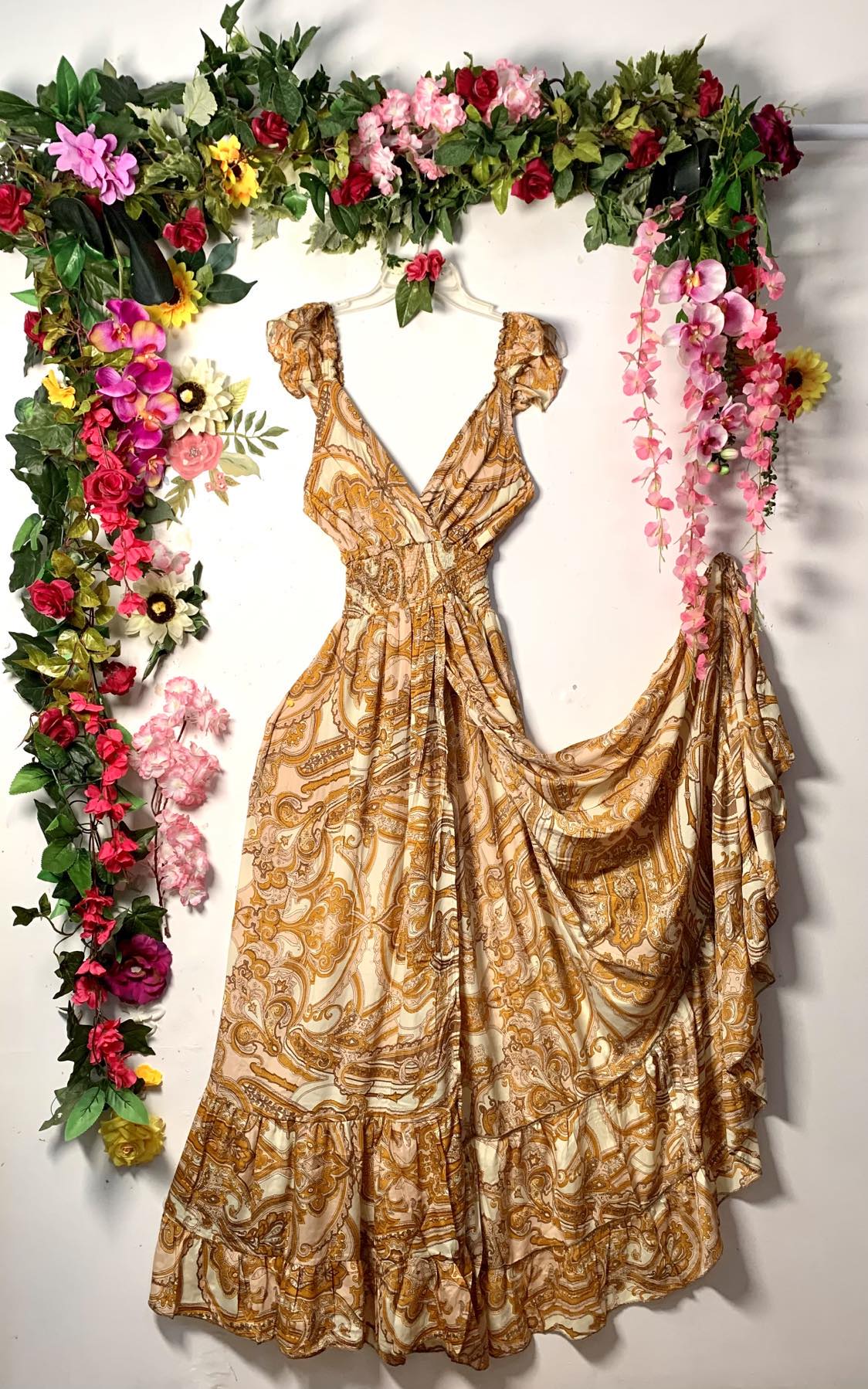 Gypsy Dress - GOLD