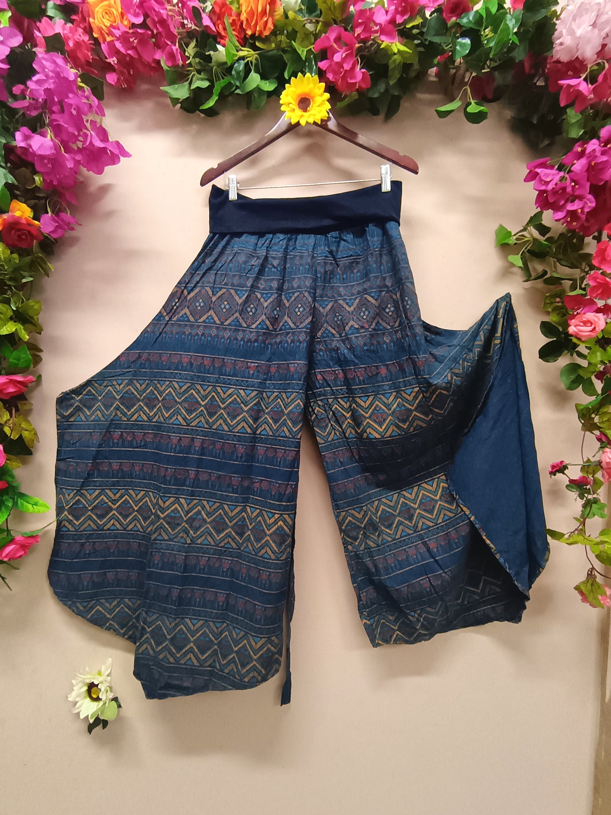 My Thai Wide-Legged Fold-Over Pants