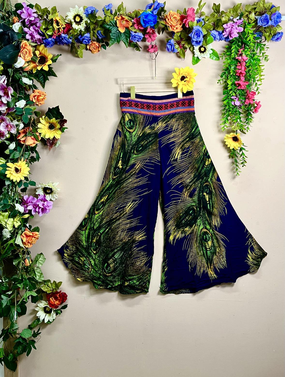 Thai Tribal Palazzo Pants