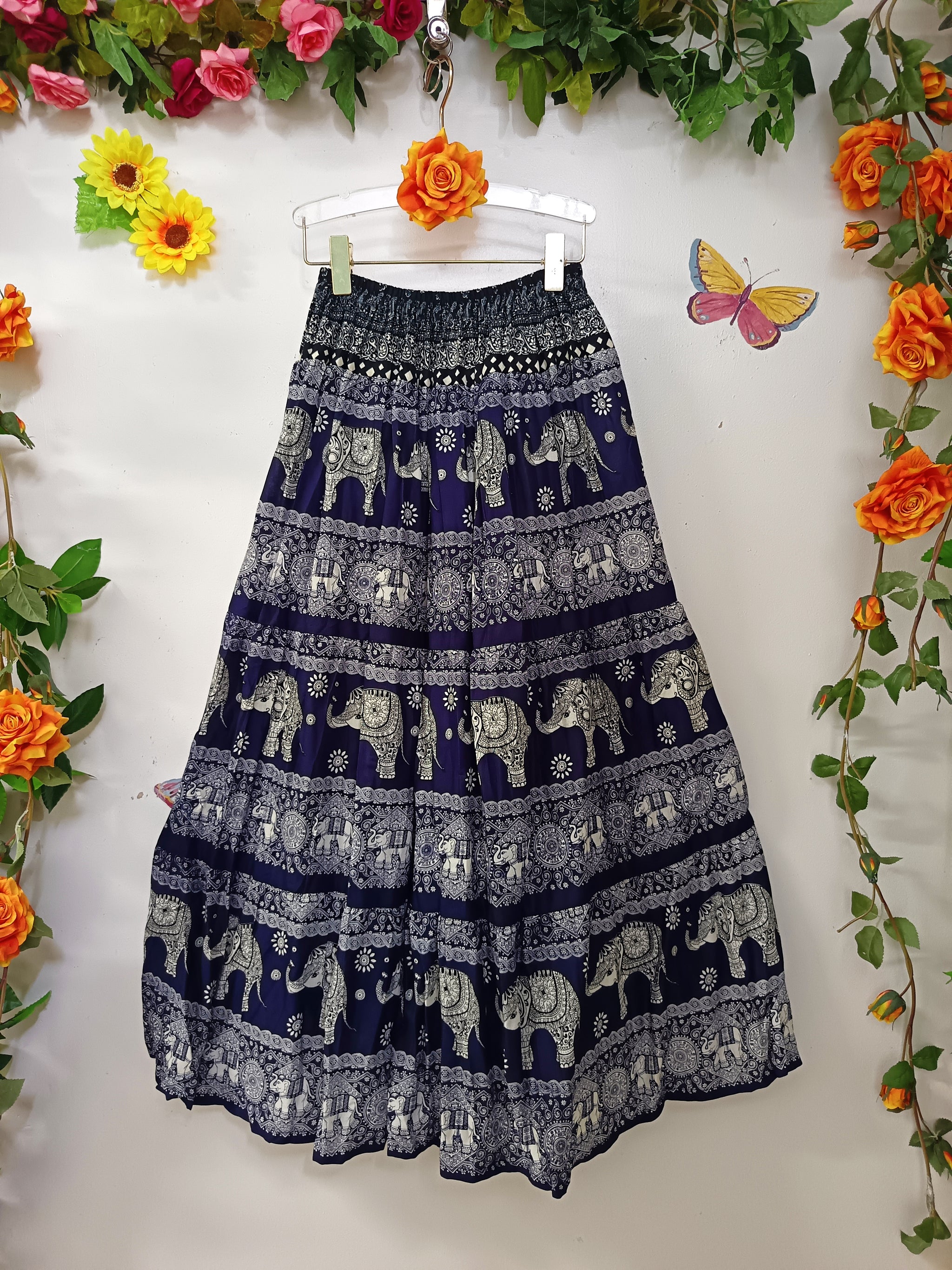 Thai Eley Patchwork Skirt