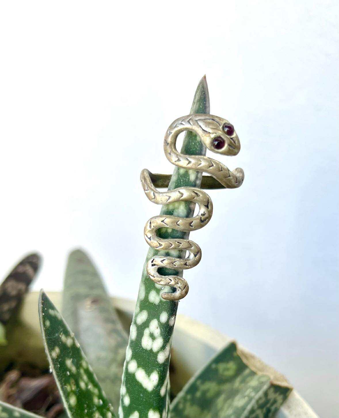 Bohemian Serpent Wrap Ring