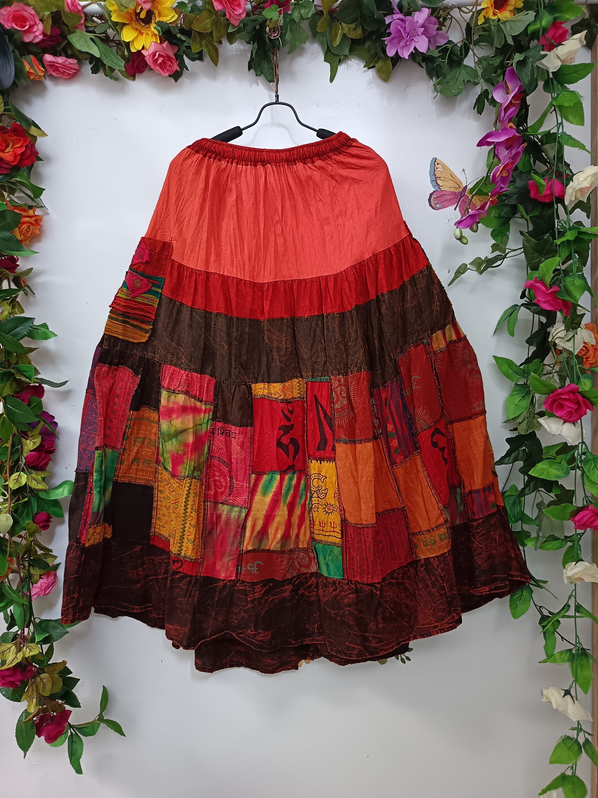 Cotton Patchwork Gypsy Skirts