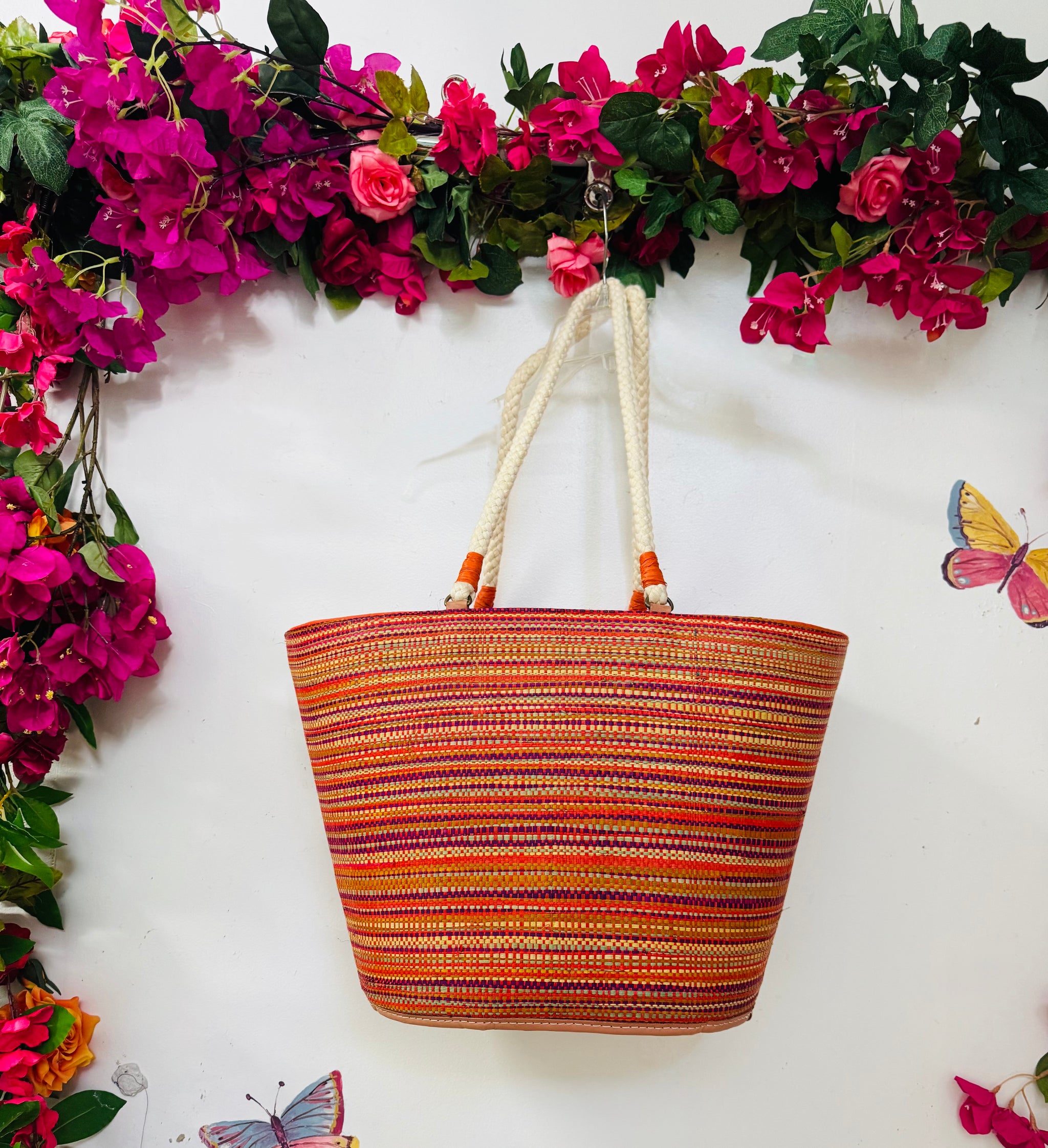 Bali Woven Beach Bag