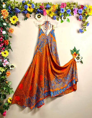 Thai Wrap Pyramid Dress