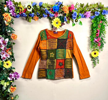 Happy Hippie Razor-Cut Top