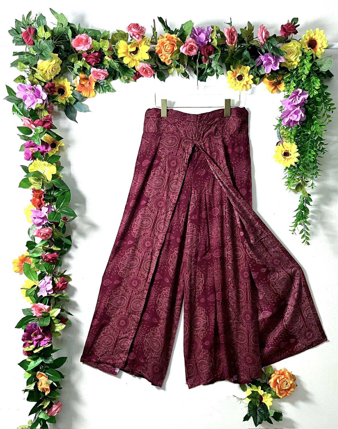Thai Overlay Boho Pants