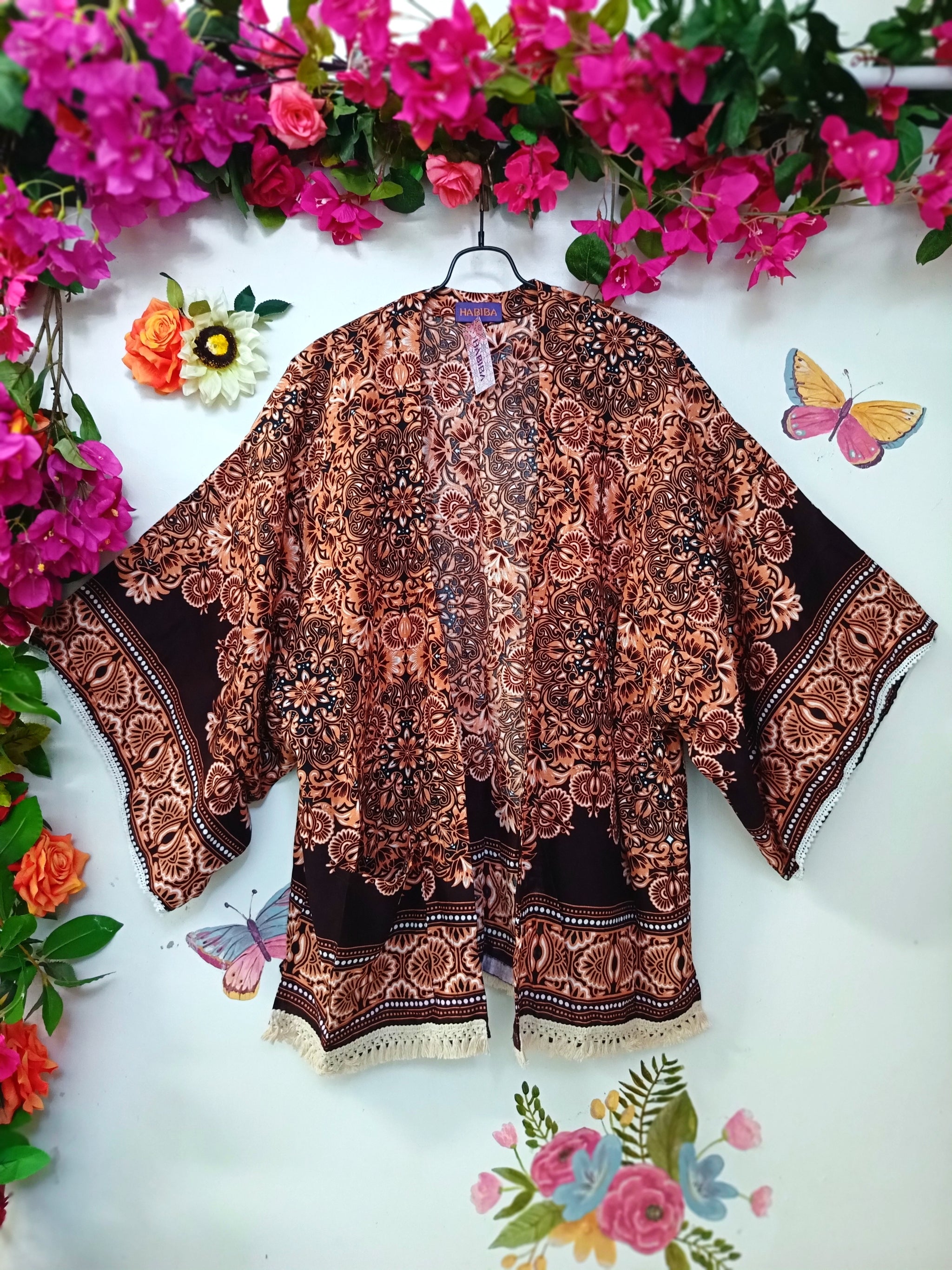 Thai Tassle Kimono