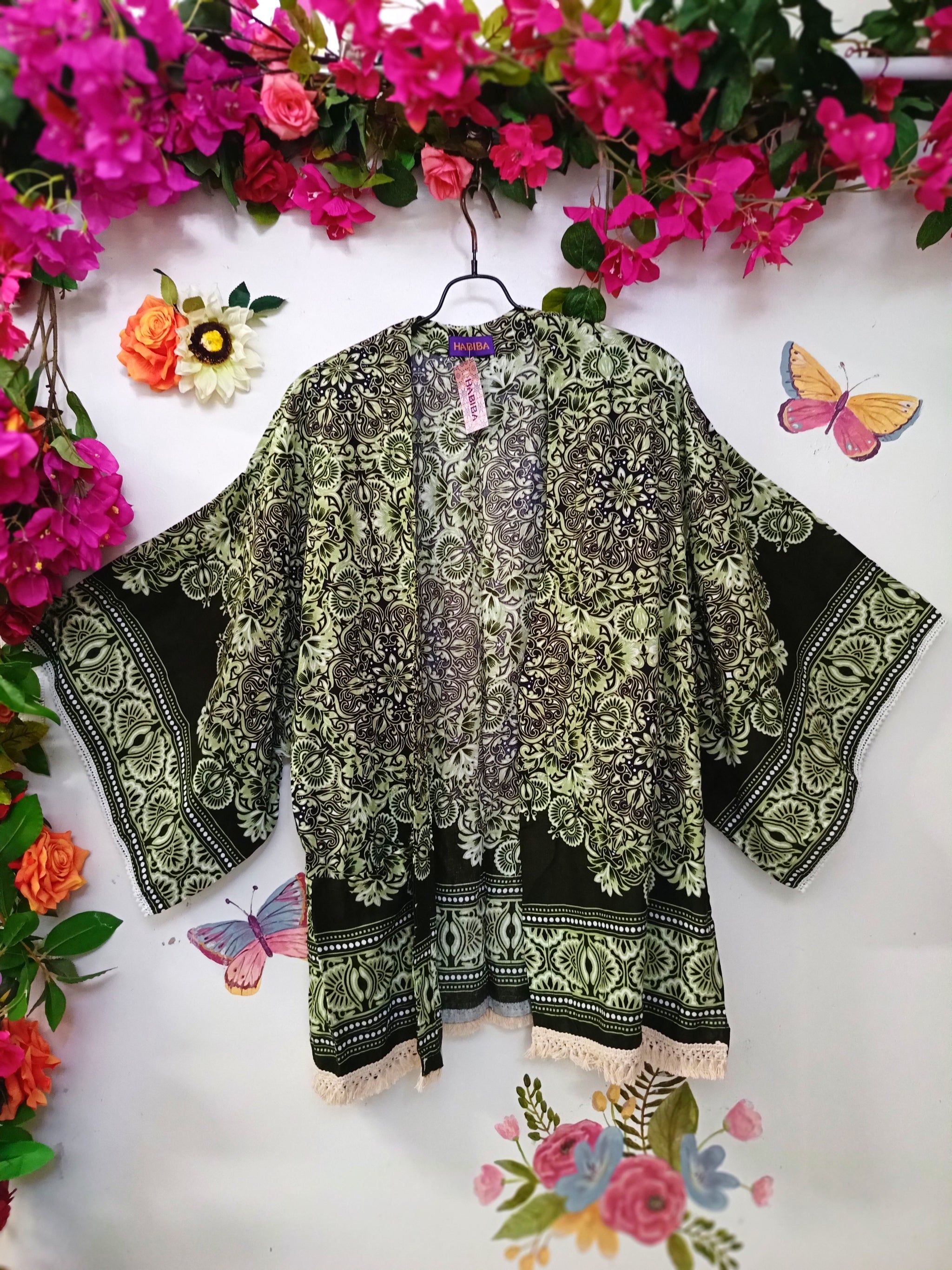 Thai Tassle Kimono