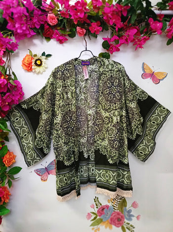 Thai Tassle Kimono