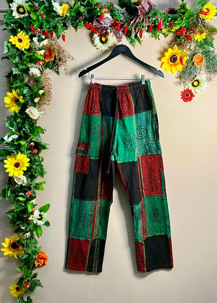 Hippie Sharma Patch Pants XXL – Habiba Boho Boutique