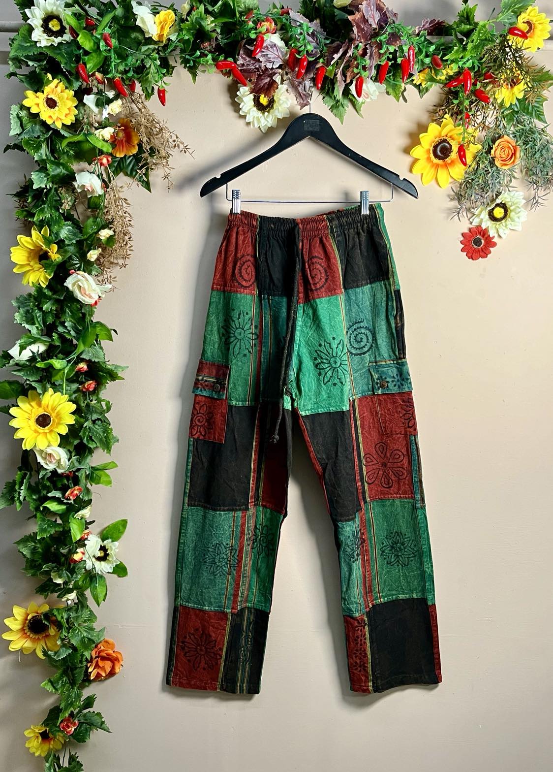 Hippie Sharma Patch Pants L/XL