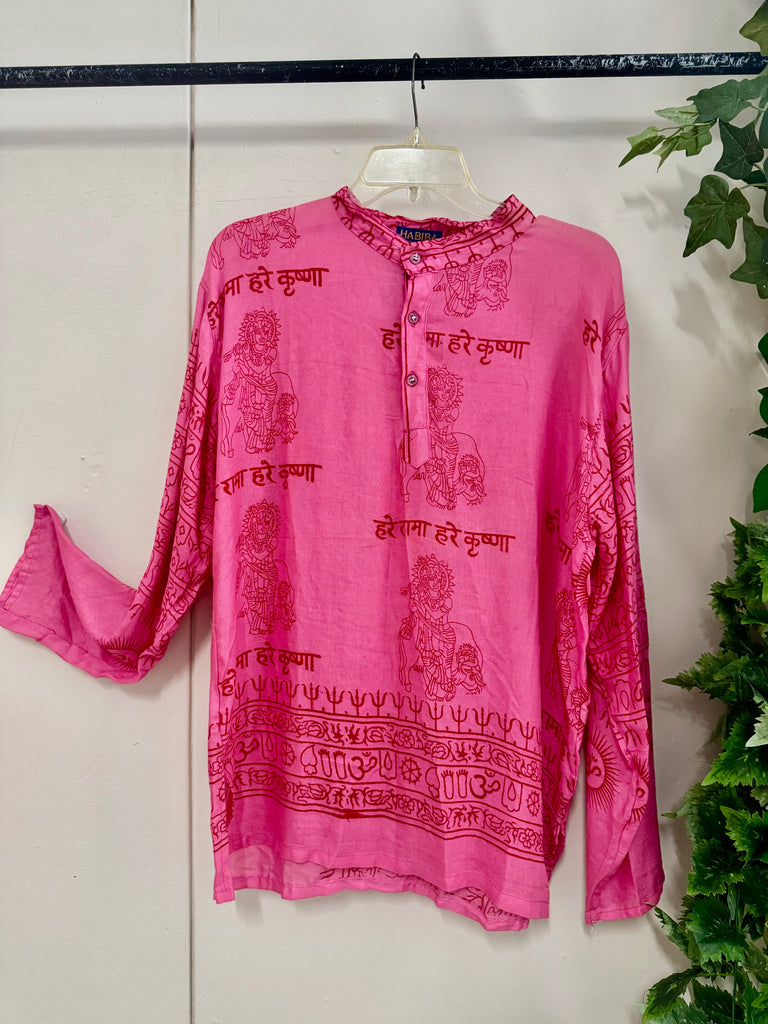 Prayer Manderin Shirt (Large)