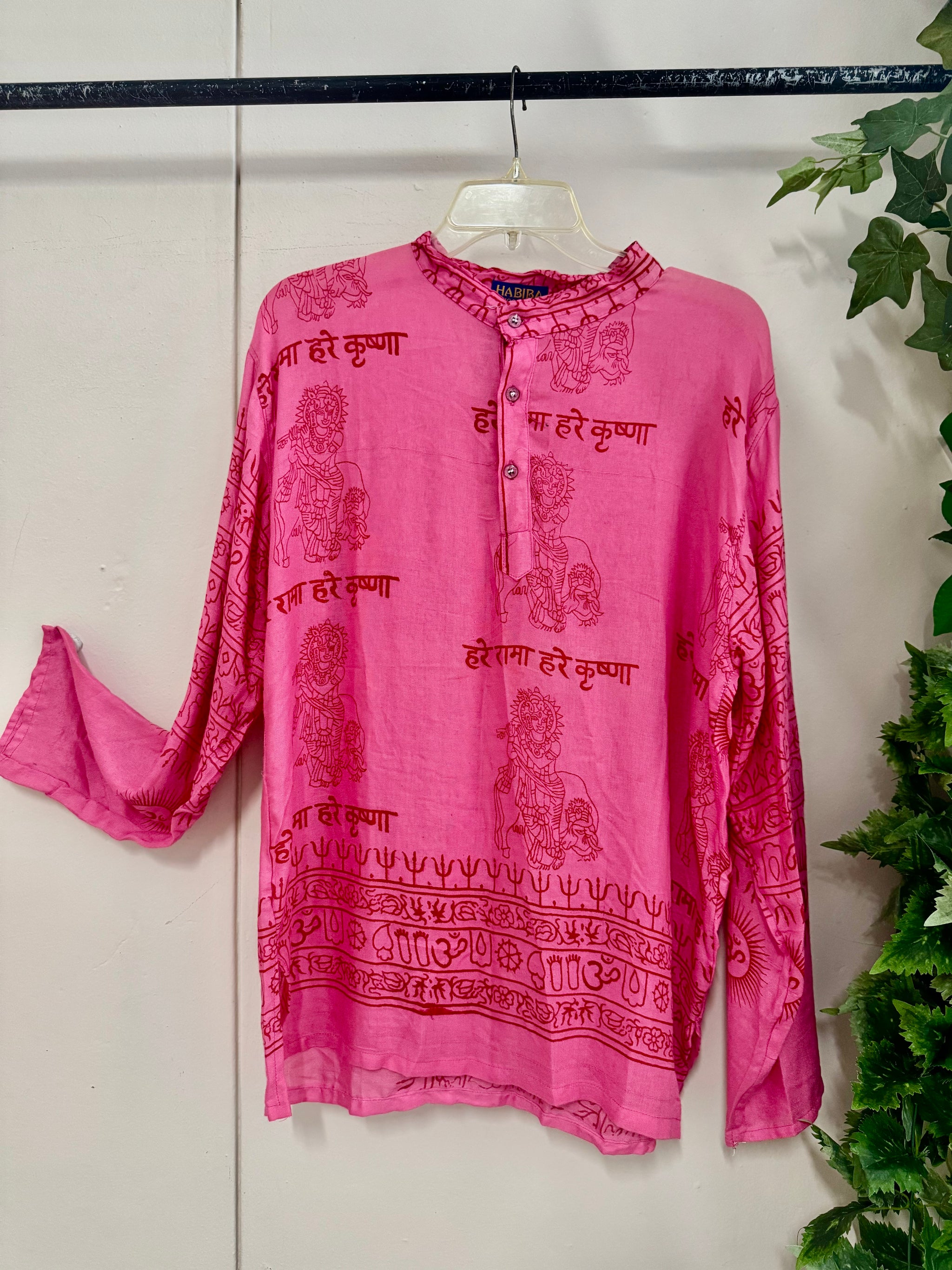 Prayer Manderin Shirt (Large)