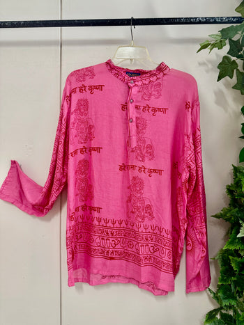 Prayer Manderin Shirt (Large)