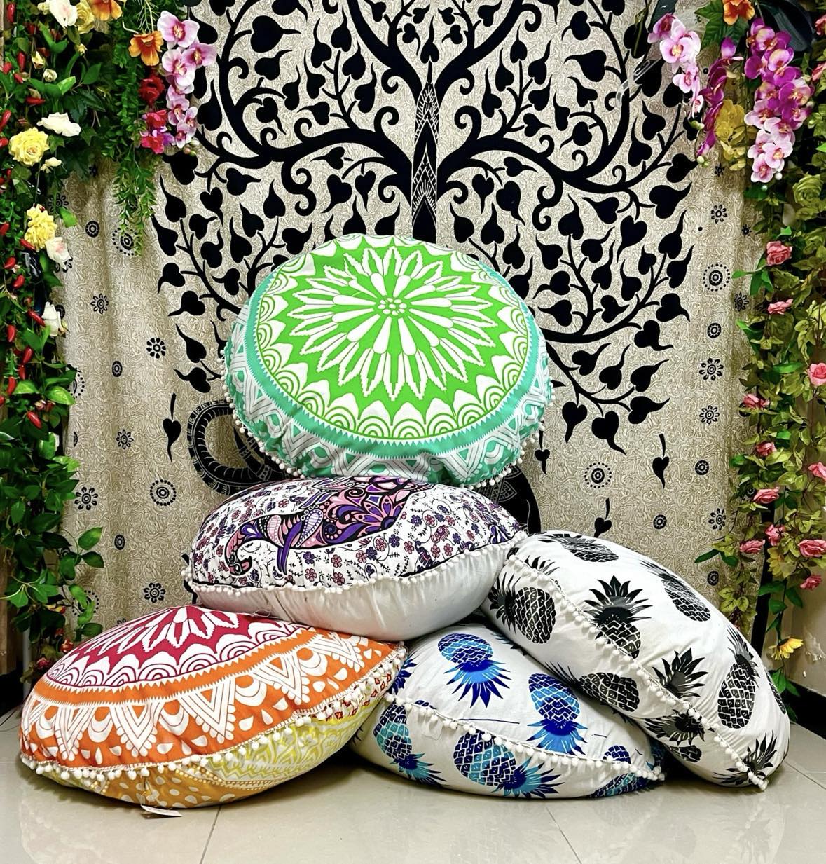 Mandala Pouff