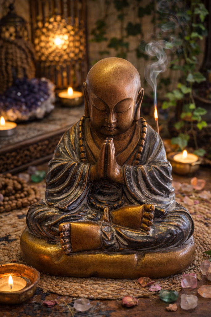 Praying Monk