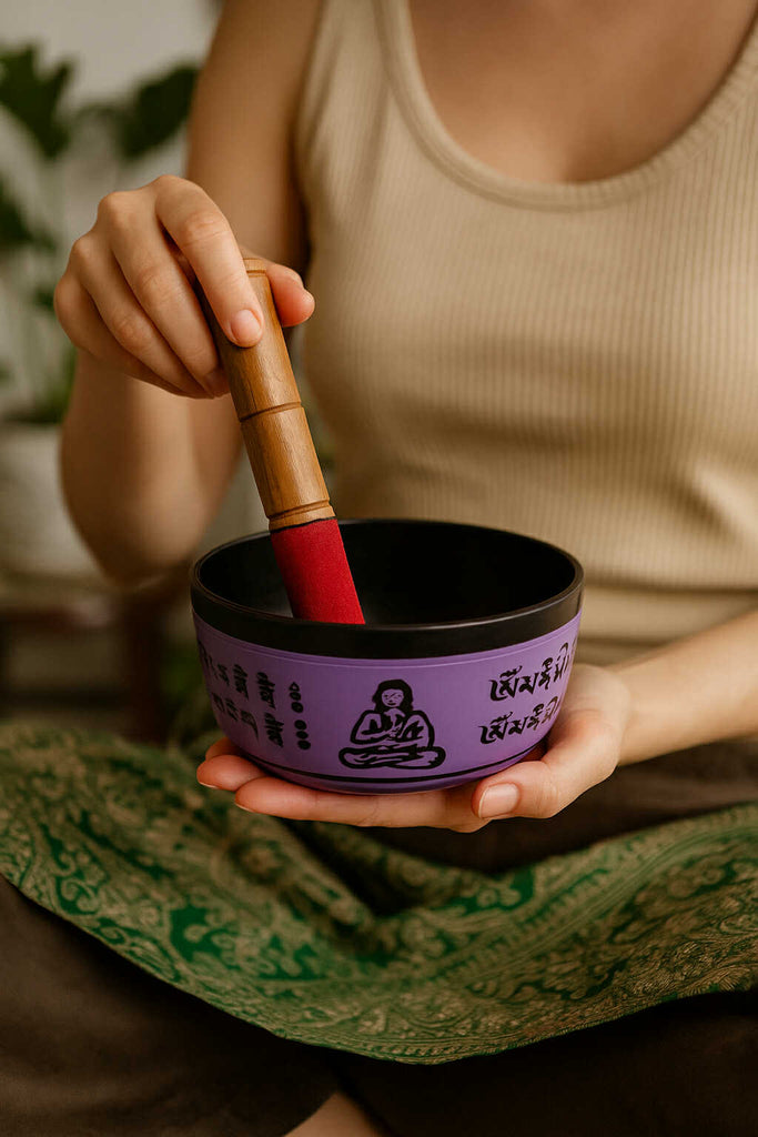 Himalayan Singing Bowl PURPLE