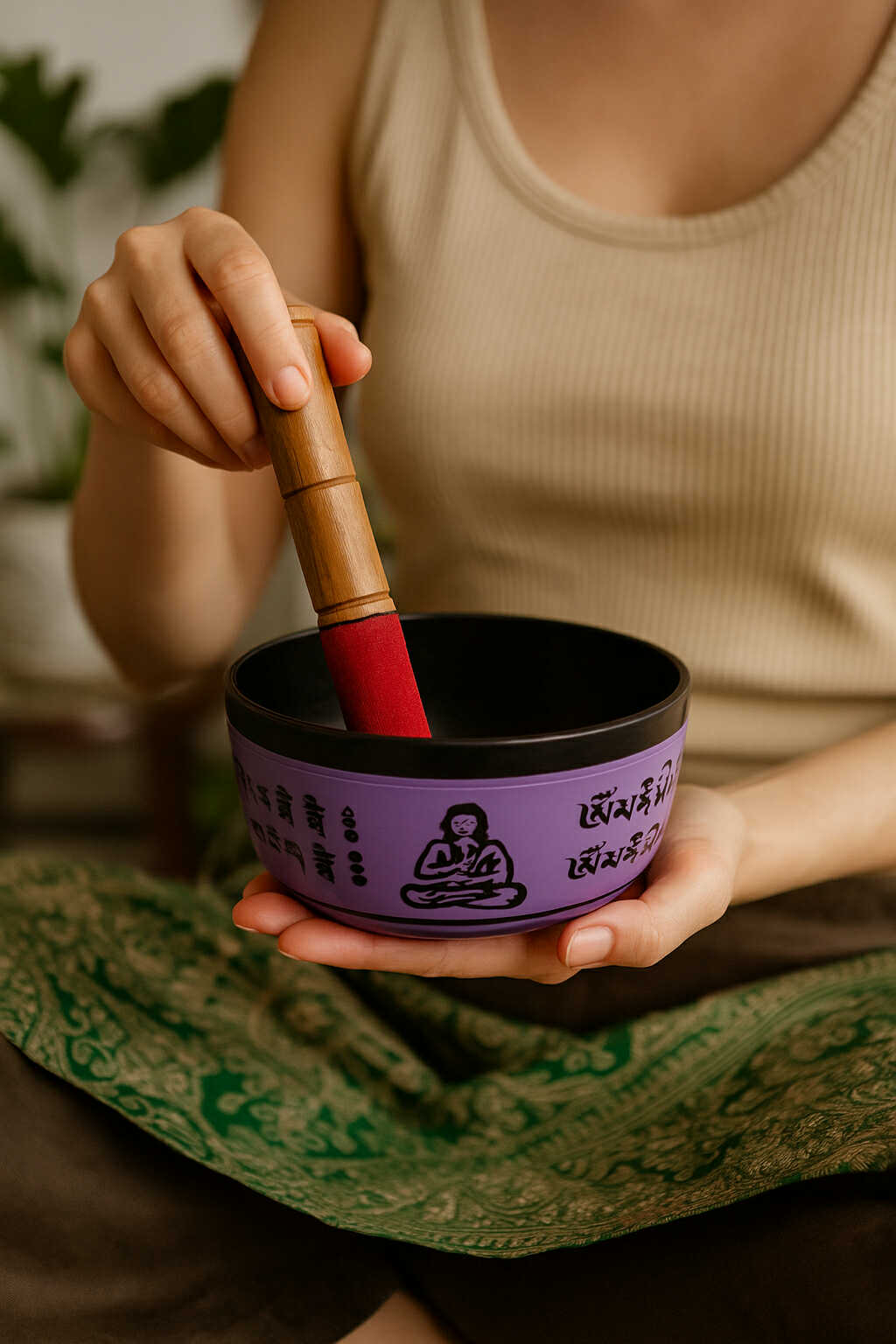 Himalayan Singing Bowl PURPLE